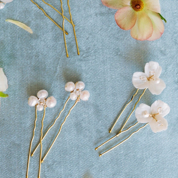 Magnolia Hairpins